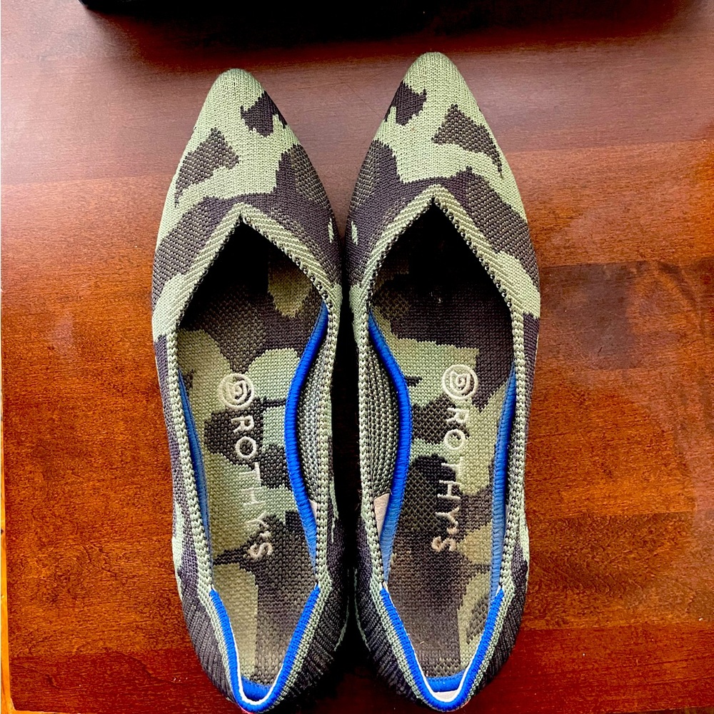 Rothy’s Camo point 8.5